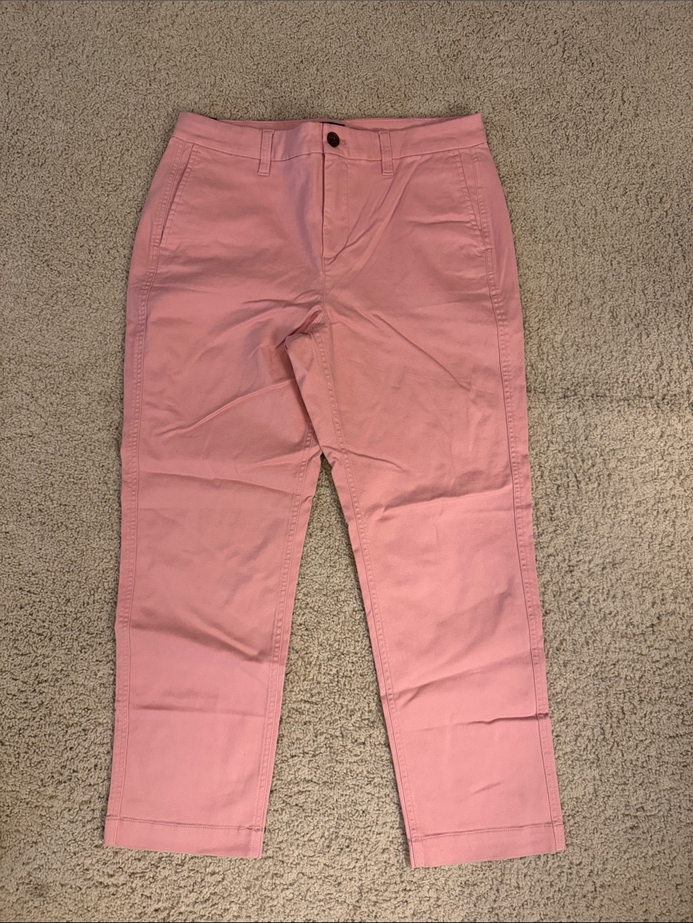 J. Crew Light Pink Slim Chino Pants